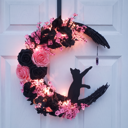 Cat Moon Wreaths