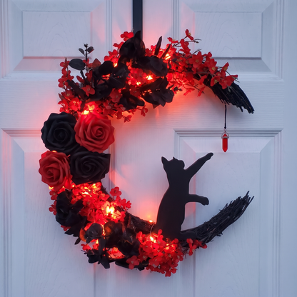 Cat Moon Wreaths